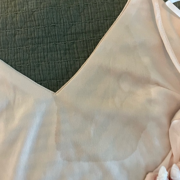 Rose Gold Sequin Mini Dress - Picture 6 of 7